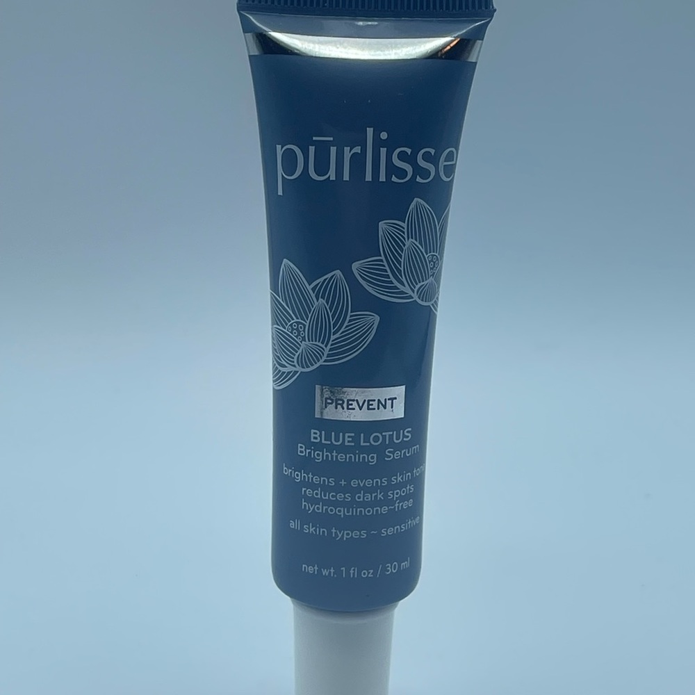 Purlisse Blue Lotus Brightening Serum 1 oz / 30 ml Full Size MSRP $48